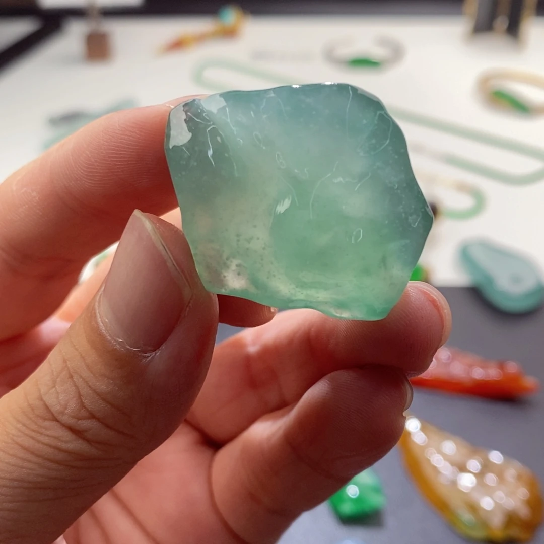 定制翡翠未镶嵌包工