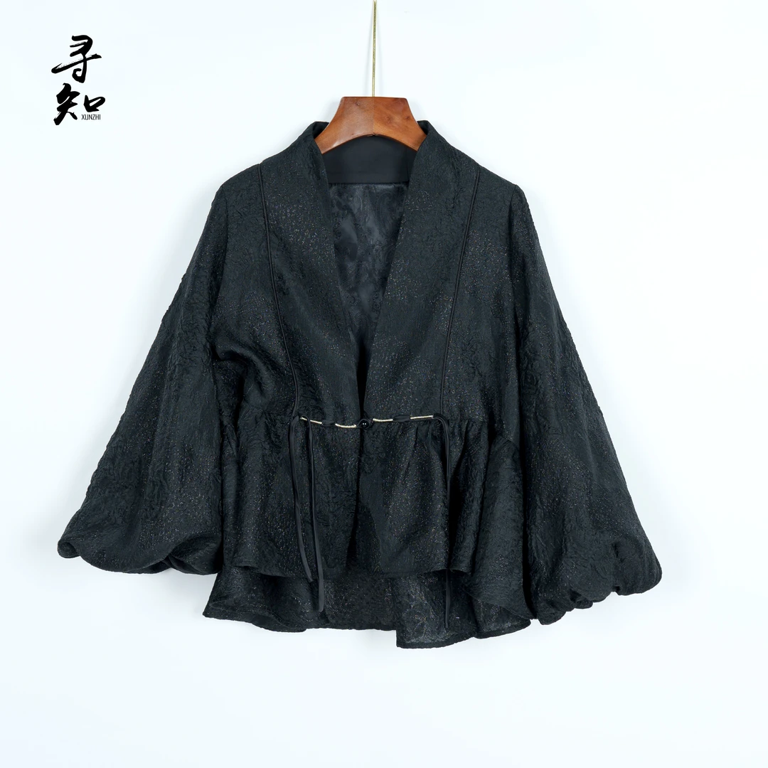 寻知·朱总原创设计XZS160Y​​丝锢星纶​上衣外套