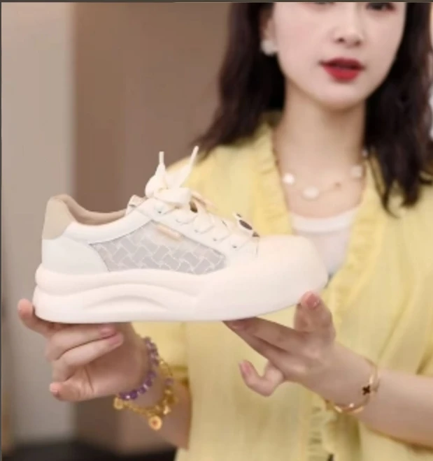 豆豆 春季厚底丑萌小众设计面包鞋休闲鞋-D6970