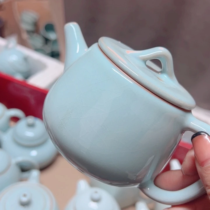 杯汝瓷原产地生产瑕品