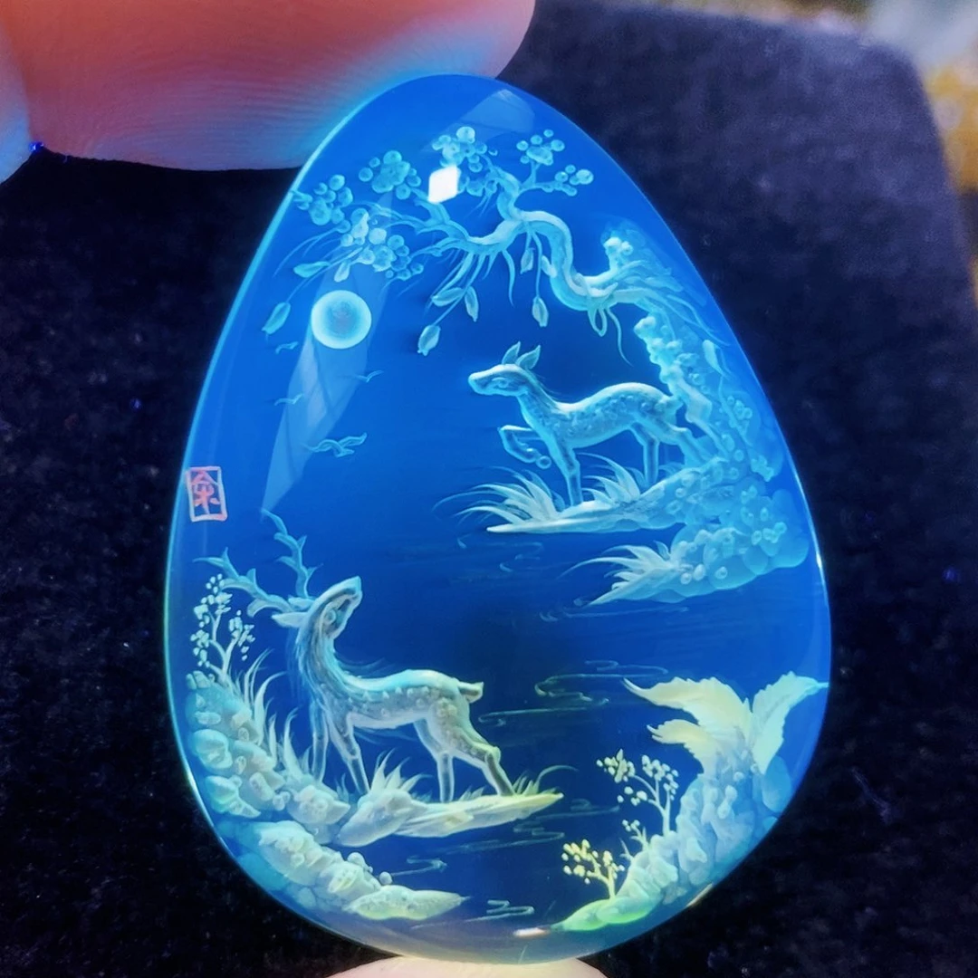 【闪购商品】金珀吊坠(不含链)未镶嵌