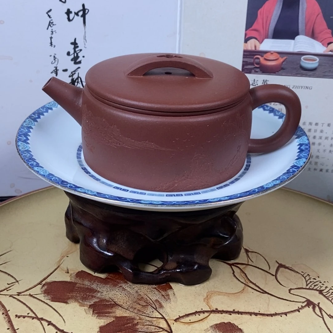 紫砂茶壶全手底槽清200