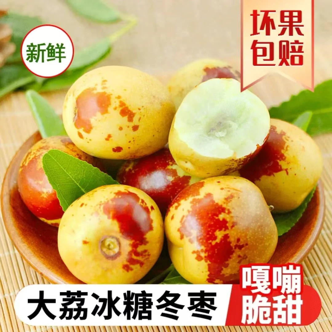 【顺丰包邮】2025头茬陕西渭南大荔冰糖冬枣精品高端货