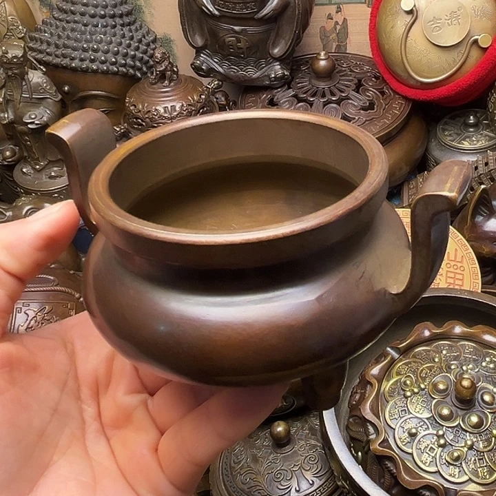 铜器摆件老王直播间