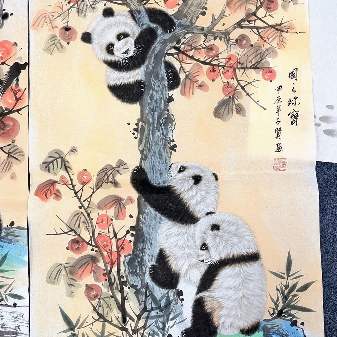 国画国画纯手绘作品