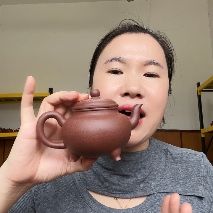 茶壶紫砂原矿半手工大彬如意280cc