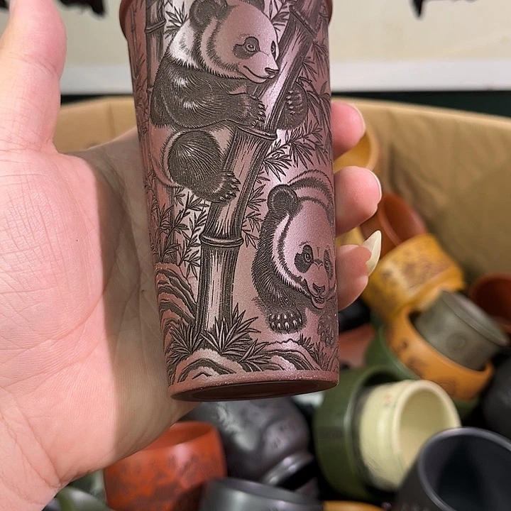 茶杯紫砂全手工紫砂主人杯