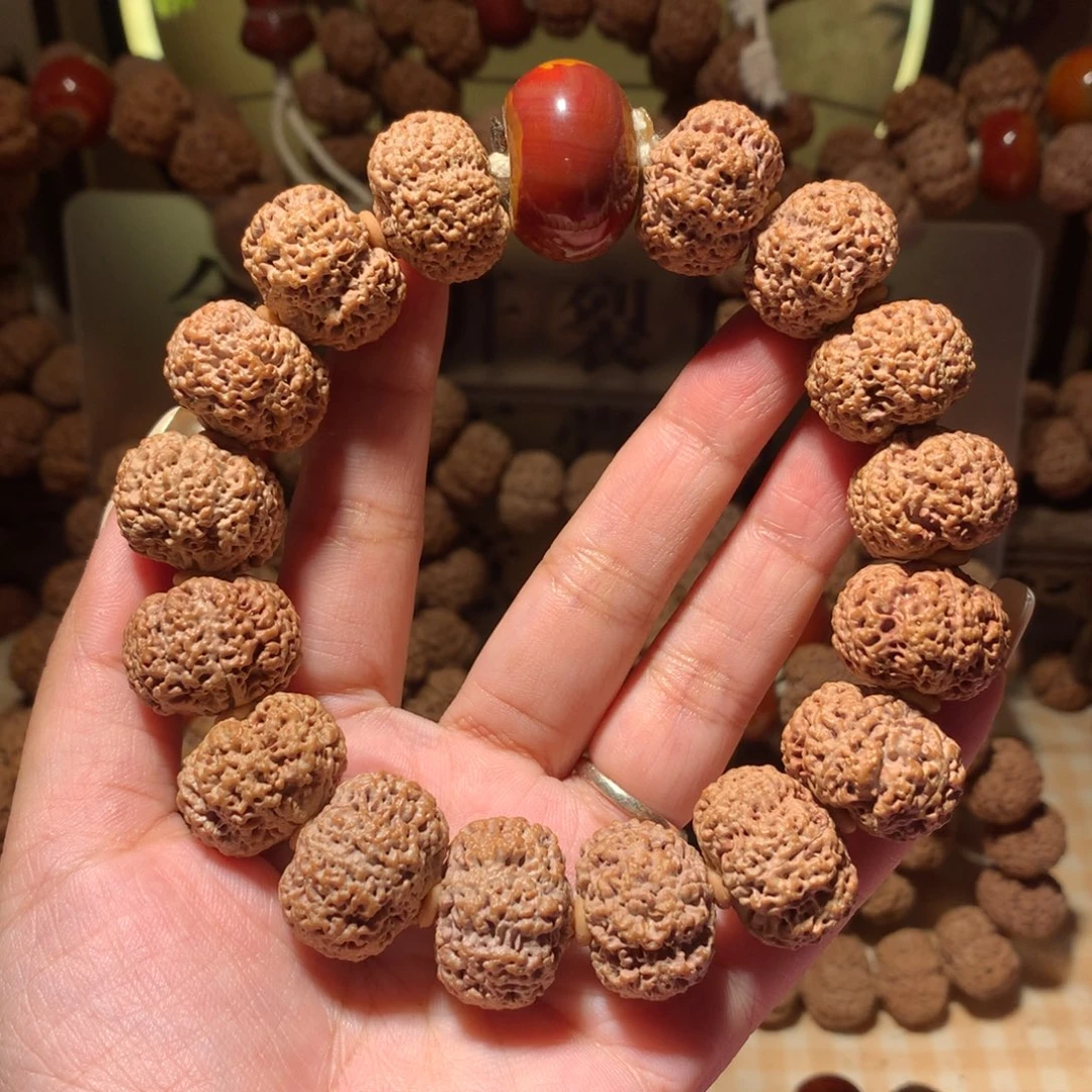 手串金刚菩提21规整度B介意勿拍