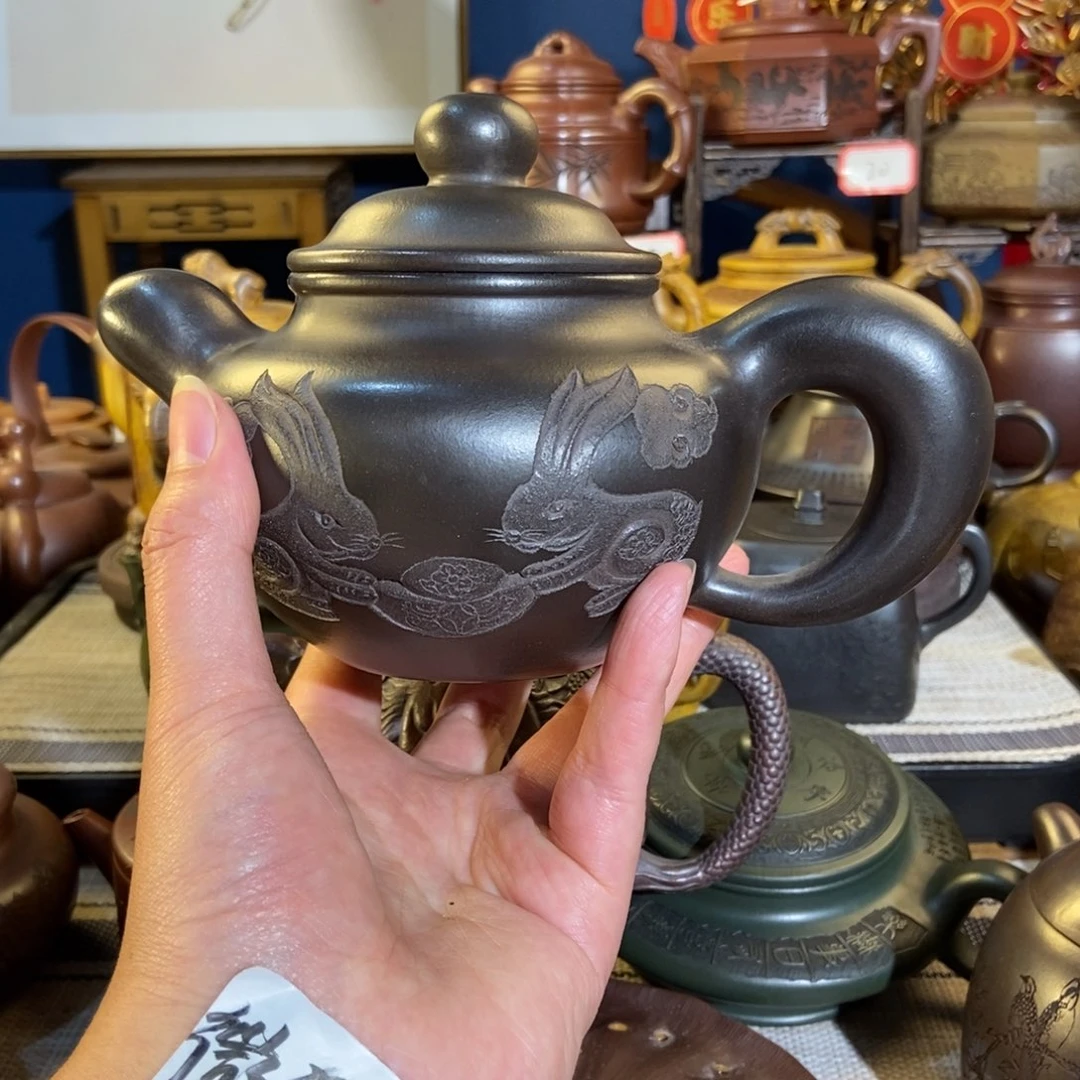 紫砂茶壶紫砂艺人微瑕疵