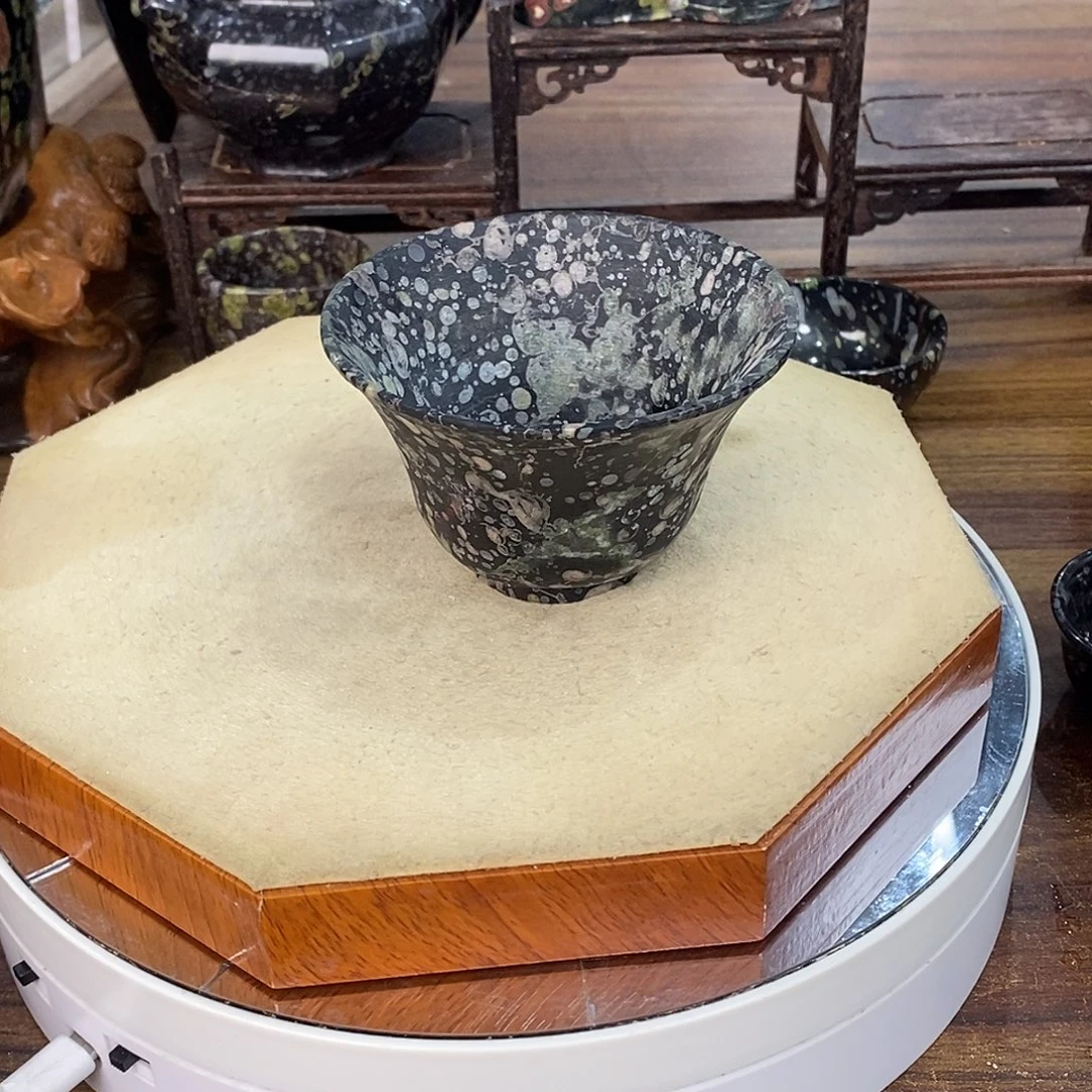 黑***刺奢上奢梅花玉茶壶茶杯