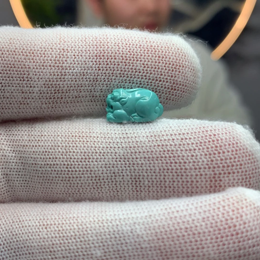 绿松石挂件未镶嵌