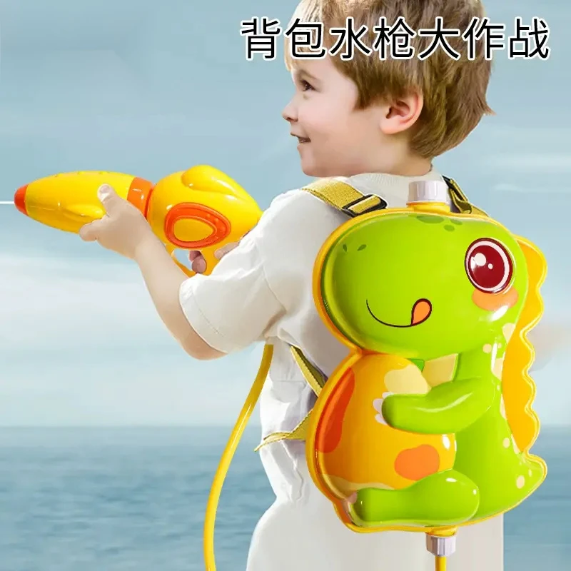 背包水枪儿童玩具喷水宝宝背包式女孩抽拉式呲水枪男孩玩水新款HR