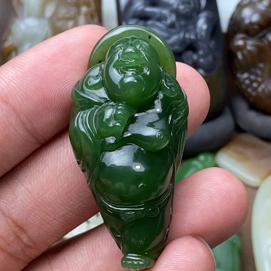 和田玉未镶嵌挂件卖**冷