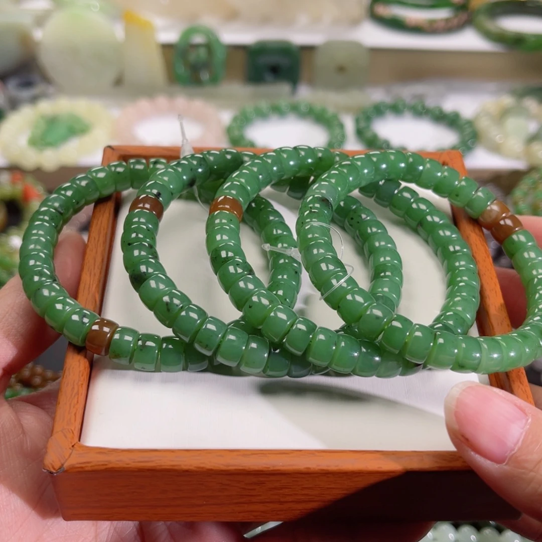 和田玉手串未镶嵌多样性拍一发一随机发