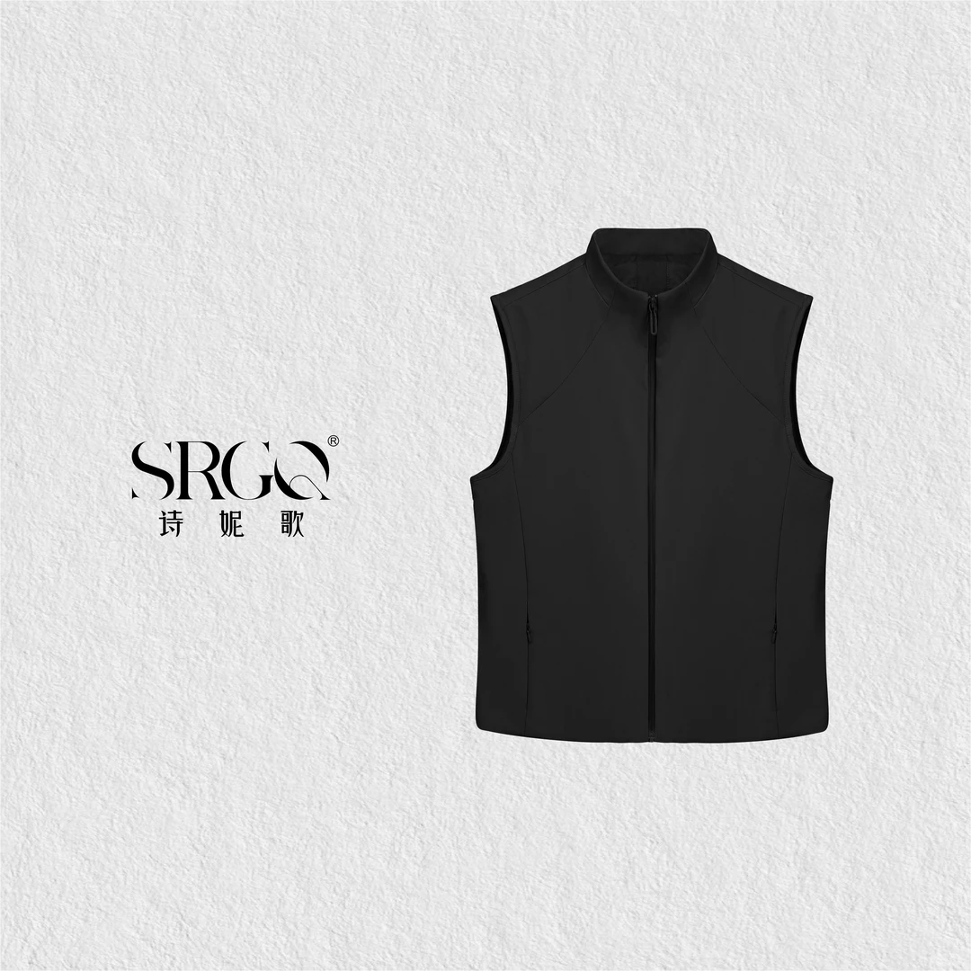 诗妮歌 | 羊毛轻暖马甲“怕冷星人"轻盈舒适极简老钱感通勤百搭男