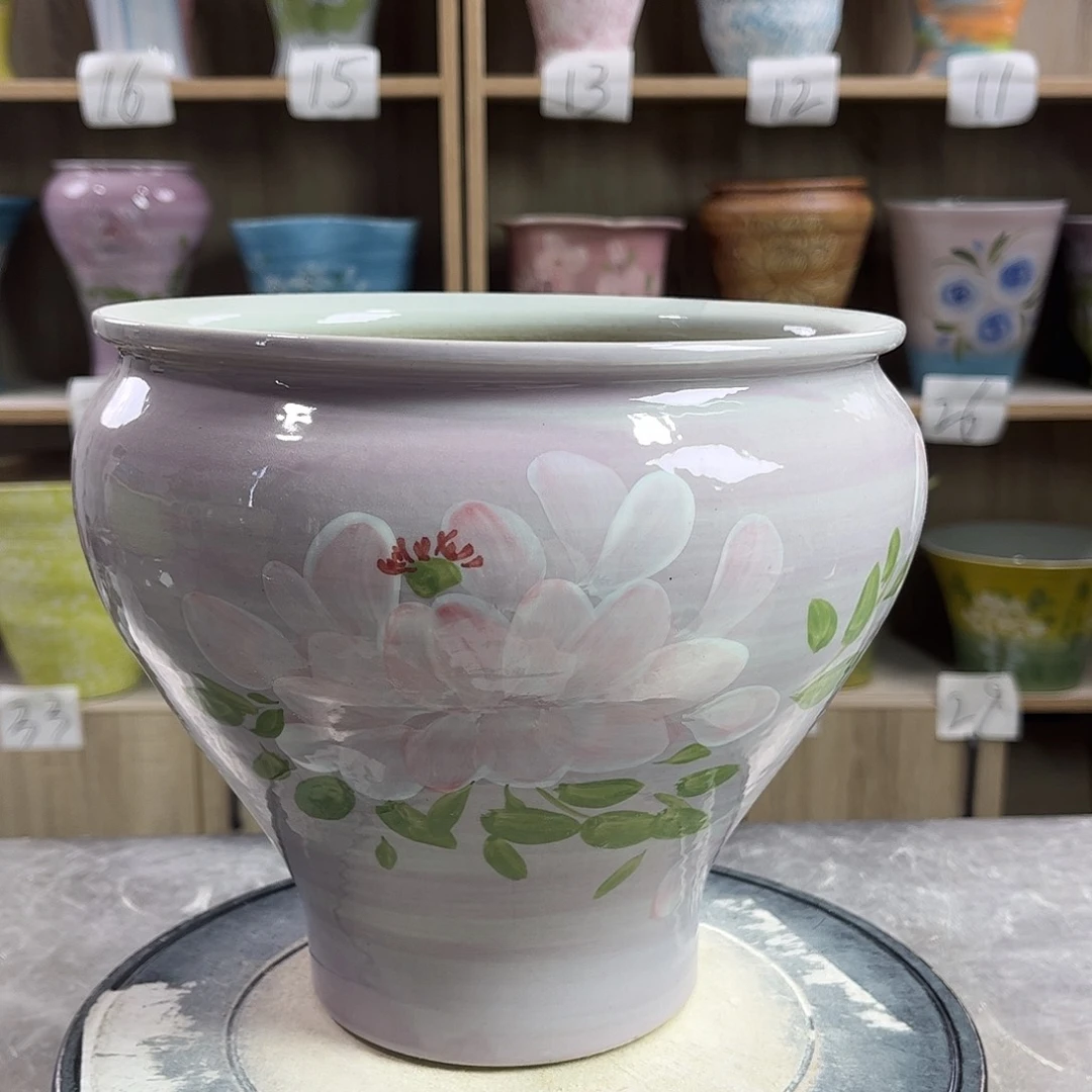 景德镇陶瓷花盆花盆