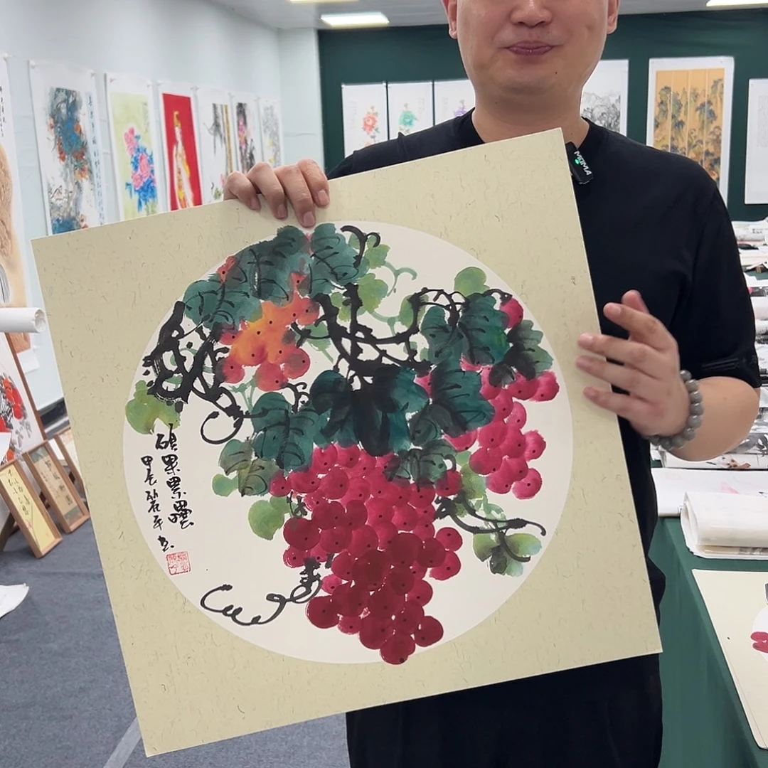 国画国画作品宣纸纯手绘