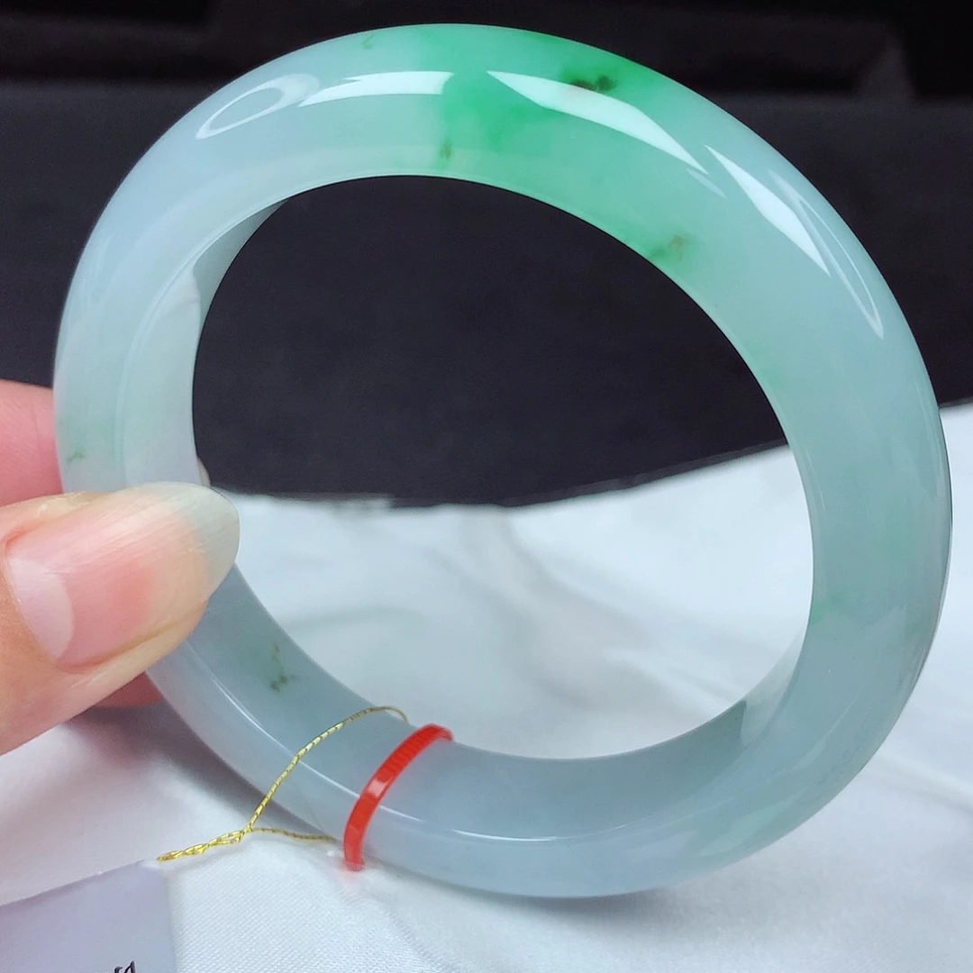 未镶嵌手镯翡翠58圈862