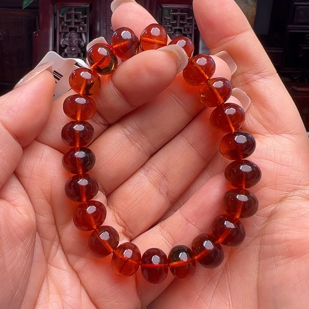 琥珀裸石未镶嵌米***3抚顺琥珀30578。11m m