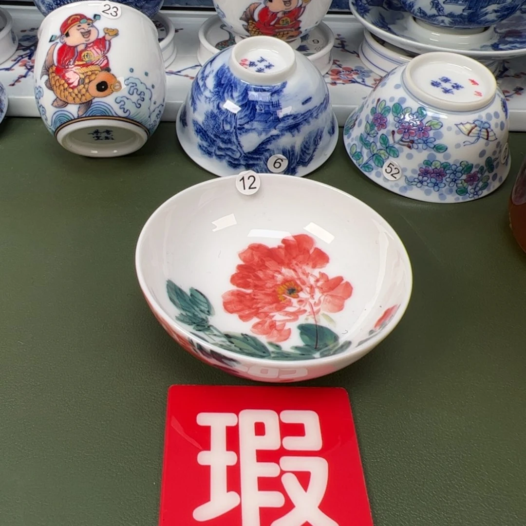 陶瓷景德镇纯手工纯手绘茶具木木12