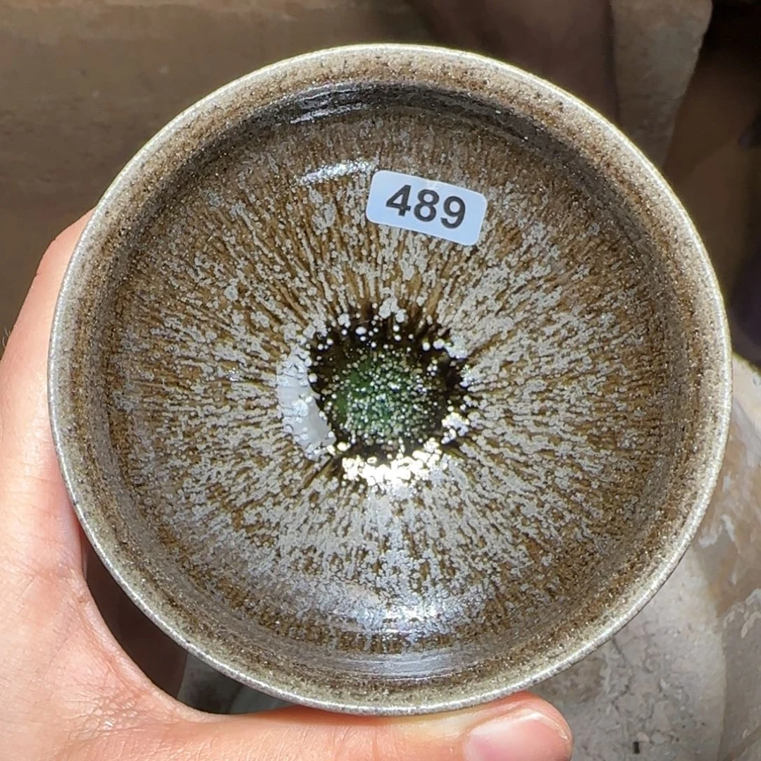 茶盏龙窑柴烧原矿原釉489