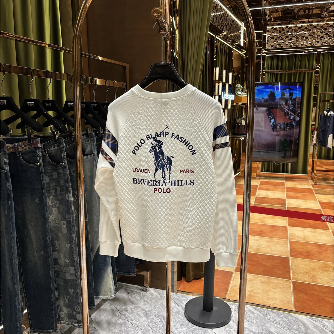 【灼灼专属】2025新款长袖卫衣秋冬时尚情侣刺绣卫衣25835