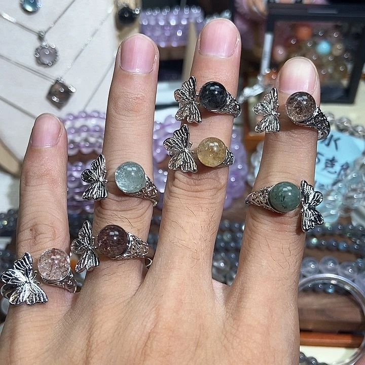合金手链水晶幽灵水晶戒