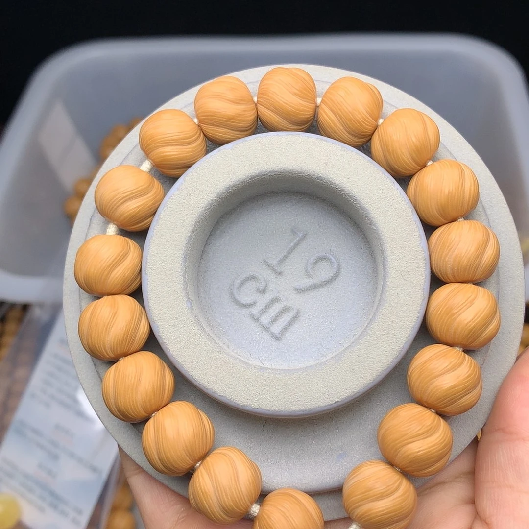 旧***识木质非金属聚宝盆手持