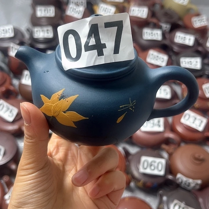 紫砂茶壶紫砂微瑕180c壶口跳沙