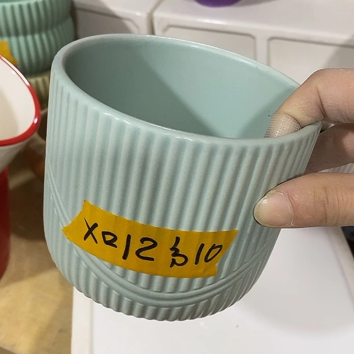 摆件陶陶盆有孔 瑕疵介意勿拍