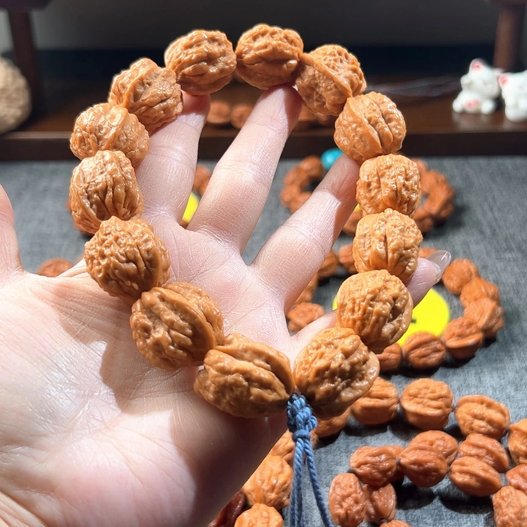 文玩核桃手串小金蟾