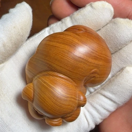 柏木（崖柏）全陈化老料把件