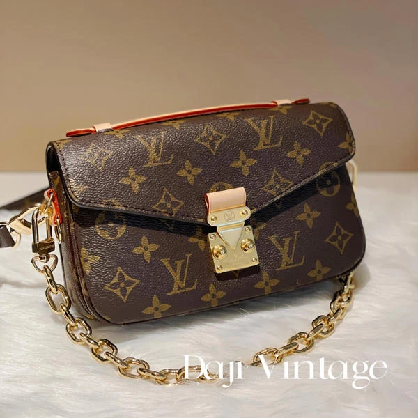 大吉中古/lv路易威登老花小邮差斜挎包