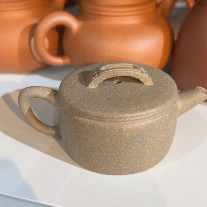 茶壶紫砂青段汉瓦60cv