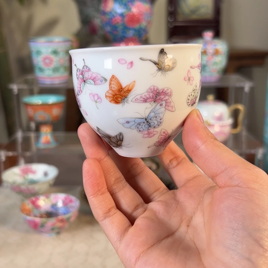 纯手工手绘 高端茶器