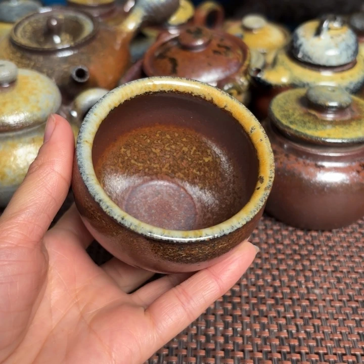 茶杯紫砂小水缸杯100 C