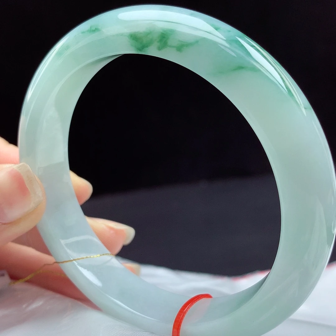 未镶嵌手镯翡翠60圈929