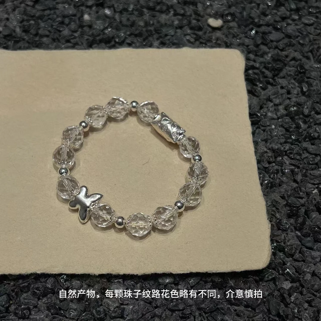 925银手链 JIUJIU【白灵】手工气质小众简约轻奢百搭精致素款0608