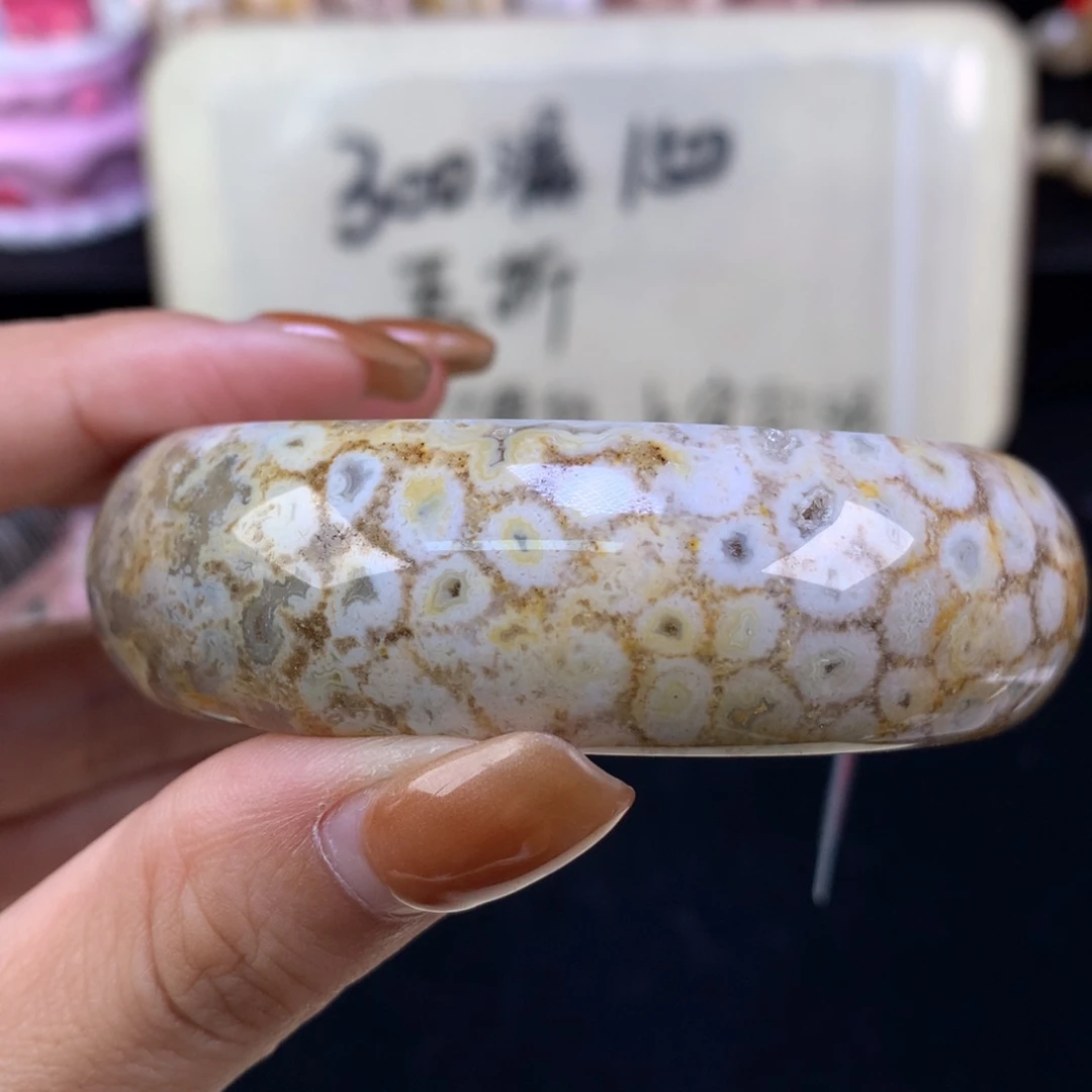 硅化珊瑚（珊瑚玉）未镶嵌颈饰晚场漏价五折58口（82号）