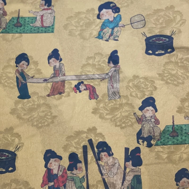 新款夏季布料 裙子旗袍马甲夏天布料