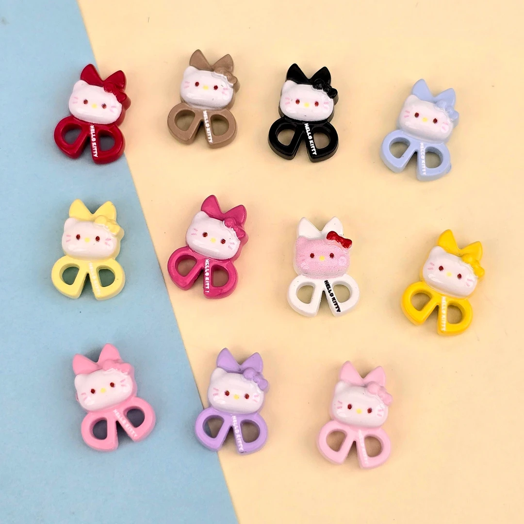 禾子家合金~ KT猫剪刀~金属饰品串珠配件手机项链钥匙扣diy手工