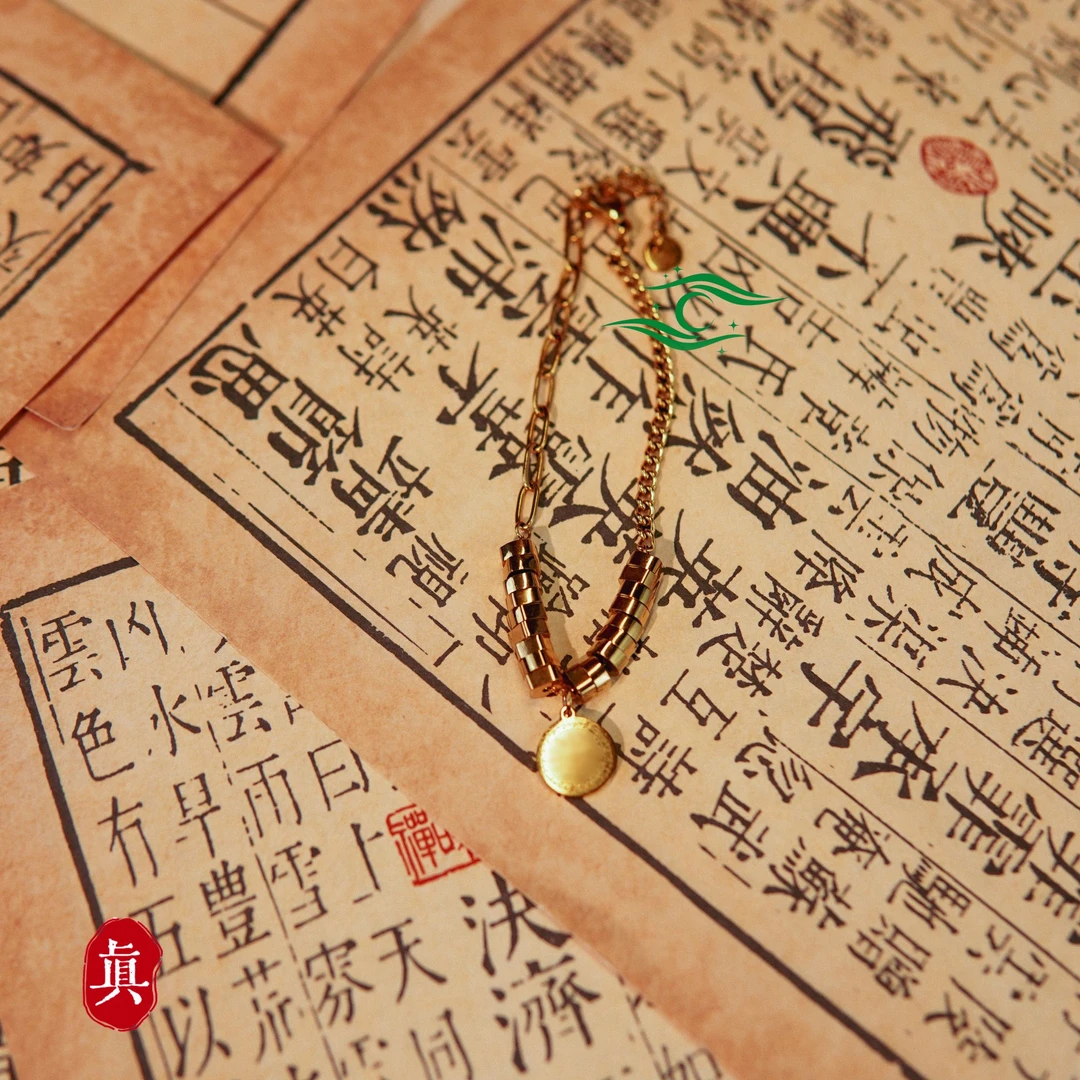 非金属亚克力手链 立米根十八方手链简约清雅手链星