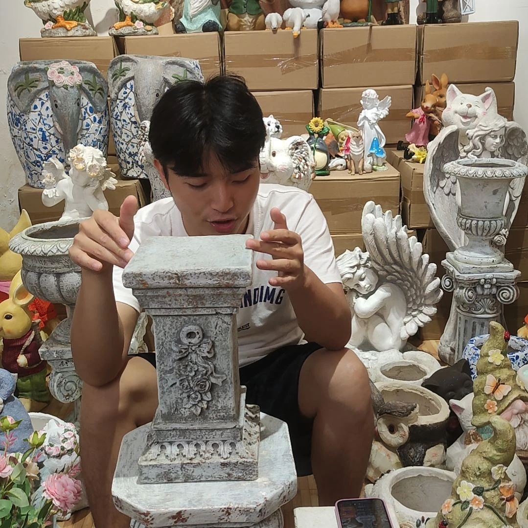合成树脂复古30厘米罗马柱