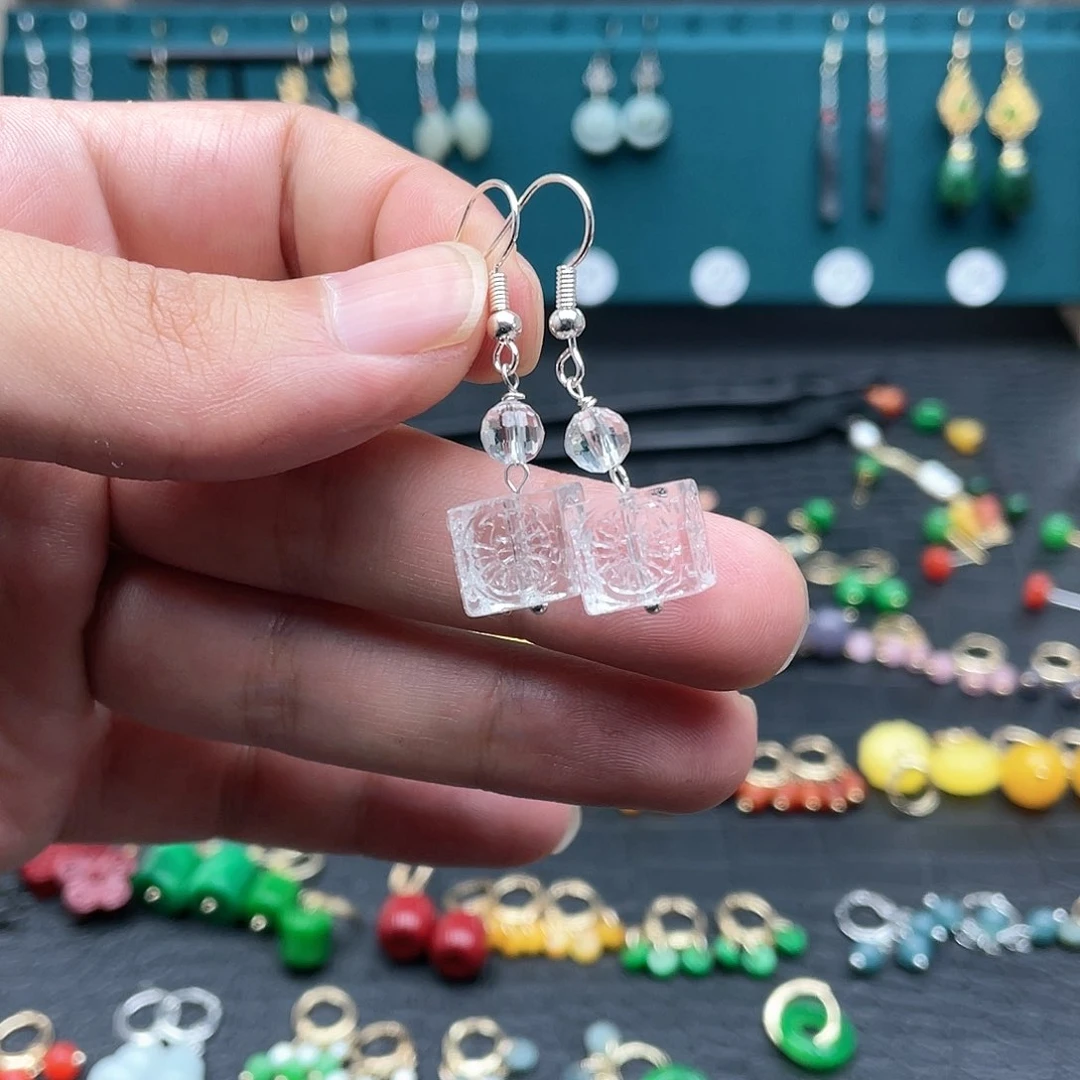 未镶嵌翡翠耳饰00879