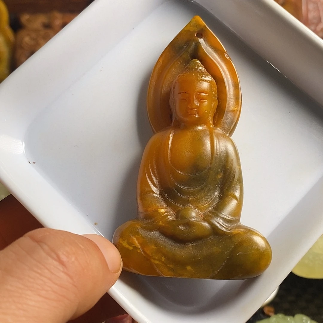 岫岩老玉（透闪石质玉）未镶嵌挂件