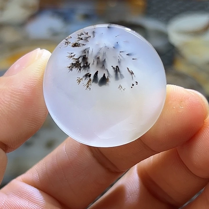未镶嵌玛瑙/玉髓珠宝半成品
