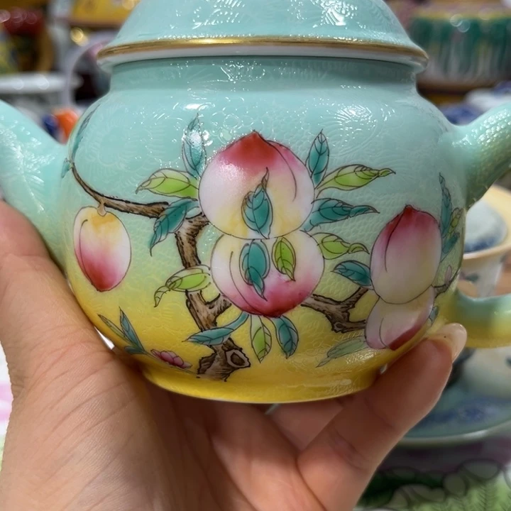 景德镇陶瓷茶具主人杯茶壶