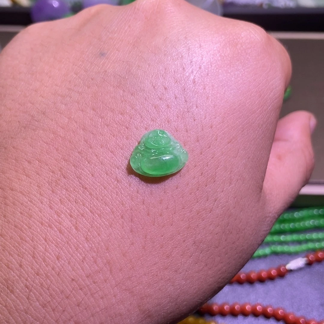 颈饰未镶嵌翡翠吊坠