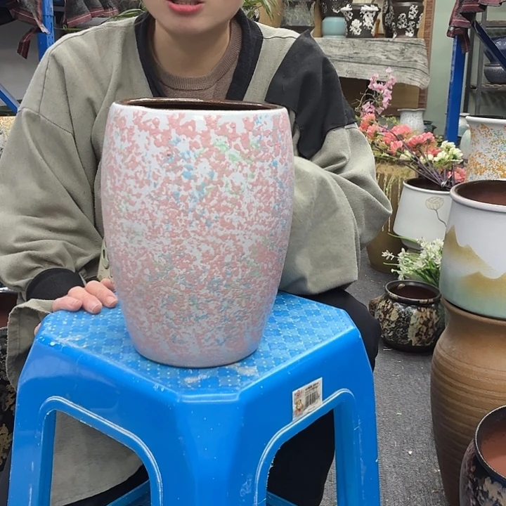 16×24 -粗陶花盆有孔-买买买
