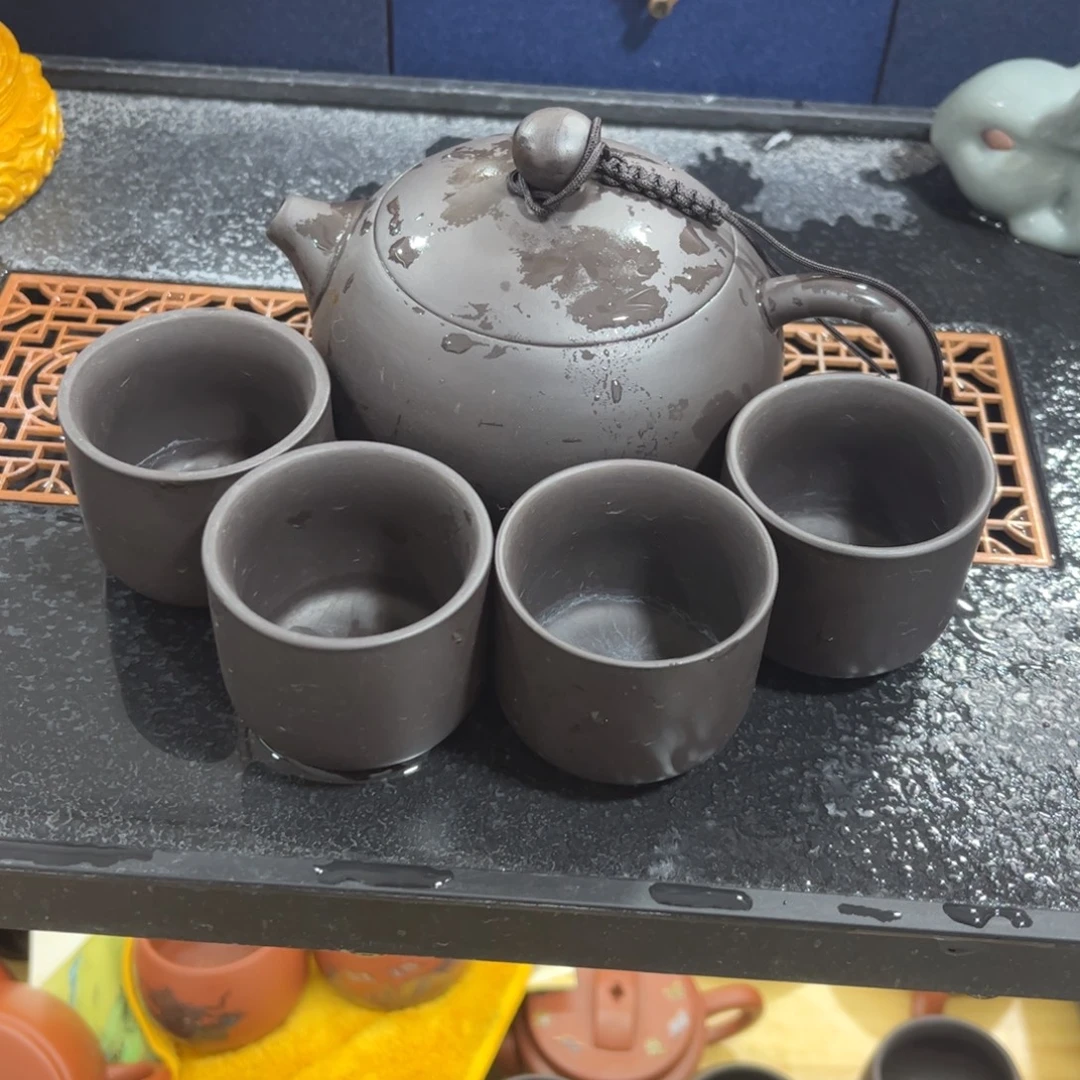紫砂茶杯紫砂壶一壶4杯